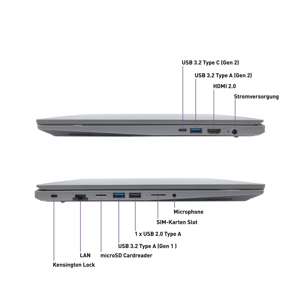 TERRA MOBILE 1717R - Notebook - Core i5 oben oben
