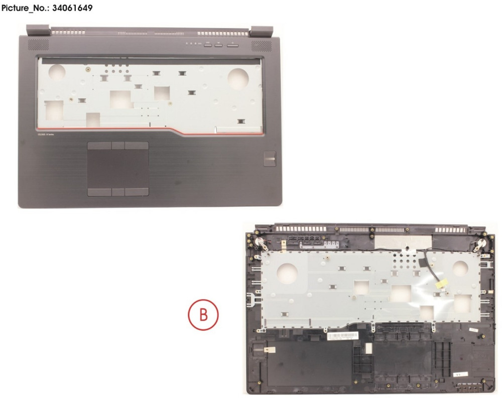 Upper Assy / Oberschale Fujitsu CELSIUS H970