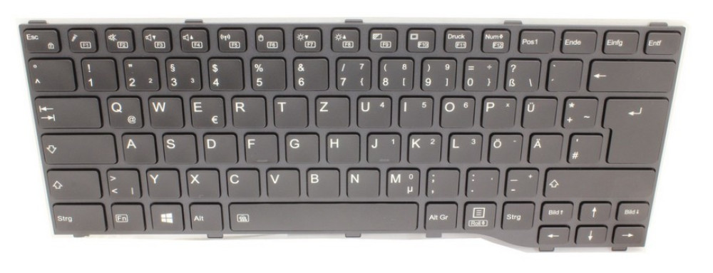 Fujitsu 34079003 Notebook-Ersatzteil Tastatur vorn