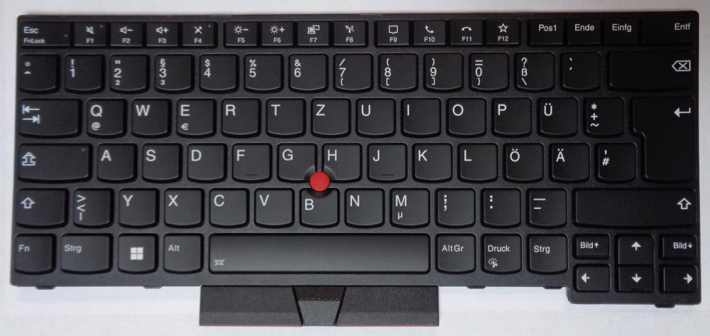 Tastatur deutsch BL ThinkPad P14s G1/G2, T14 G1/G2 hinten