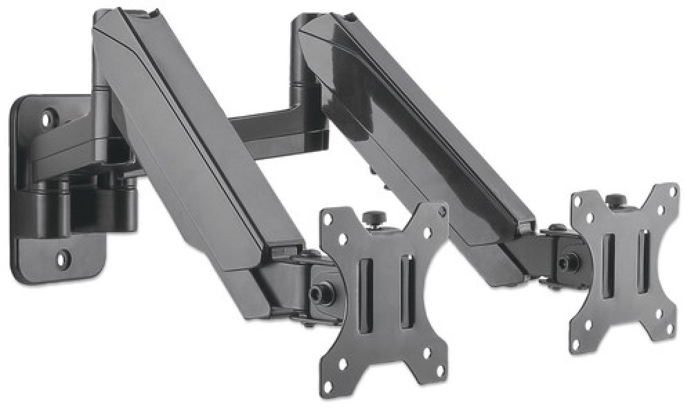 MANHATTAN Wandhalterung für 2x 17-32" Monitor 13