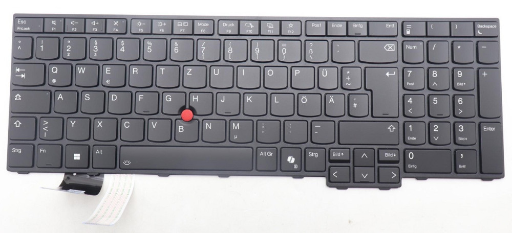 Lenovo Tastatur deutsch Backlight für ThinkPad L16 Gen 2/3, P16s  970