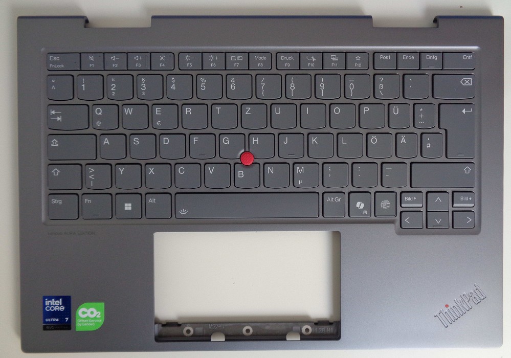 C-Cover/Oberschale mit Tastatur ThinkPad X1 2-in-1 Gen 10 (Type 2 4