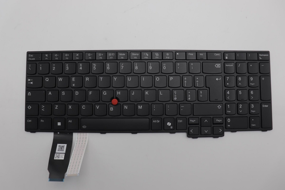Keyboard Italy BL for ThinkPad L16 Gen 1, T16 Gen 3 840