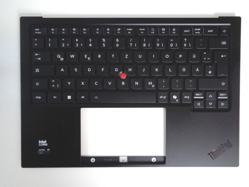 C-Cover/Oberschale mit Tastatur deutsch, Backlight für ThinkPad X 598