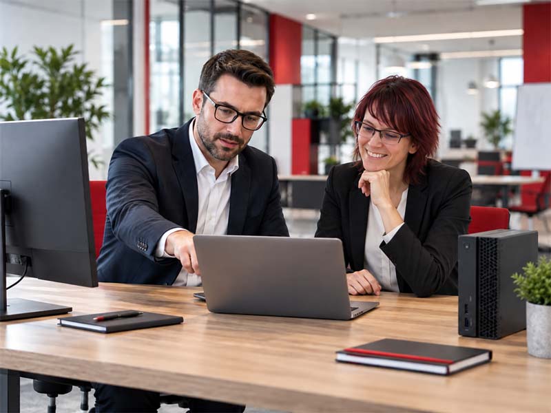 Persönliche Beratung bei der Auswahl von IT-Hardware