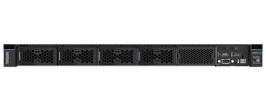 Lenovo ThinkSystem SR635 V3 – AMD EPYC™ Server im Rack-Gehäuse